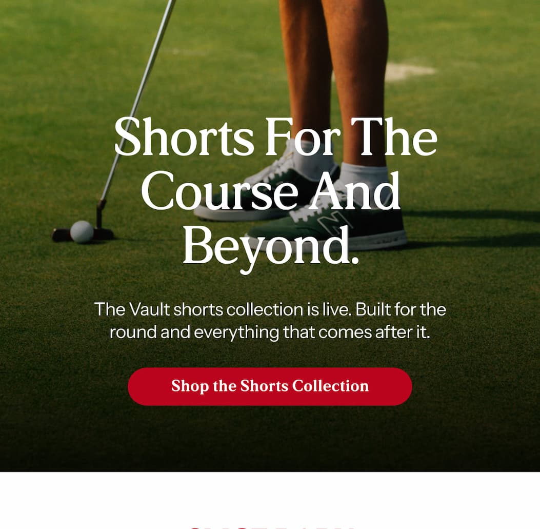  Shorts for the course and beyond.