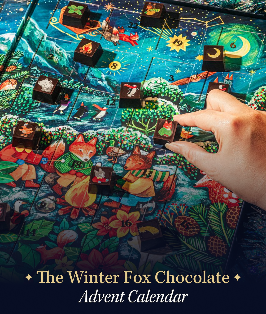 The Winter Fox Chocolate Advent Calendar