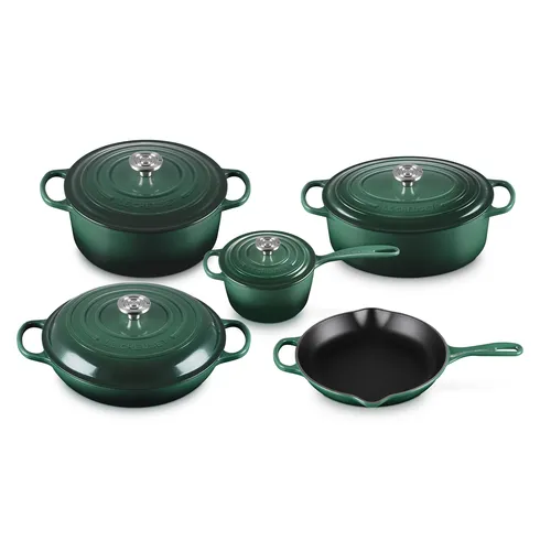 Le Creuset Signature 9-Piece Cookware Set