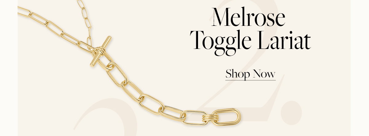 Melrose Toggle Lariat
