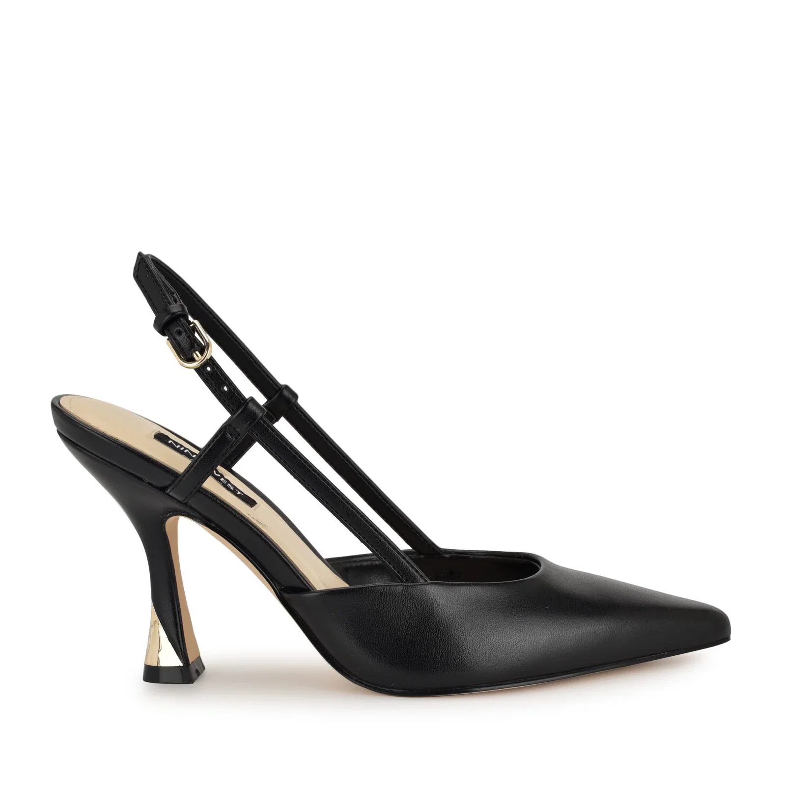 Image of Vassa Pointy Toe Slingbacks