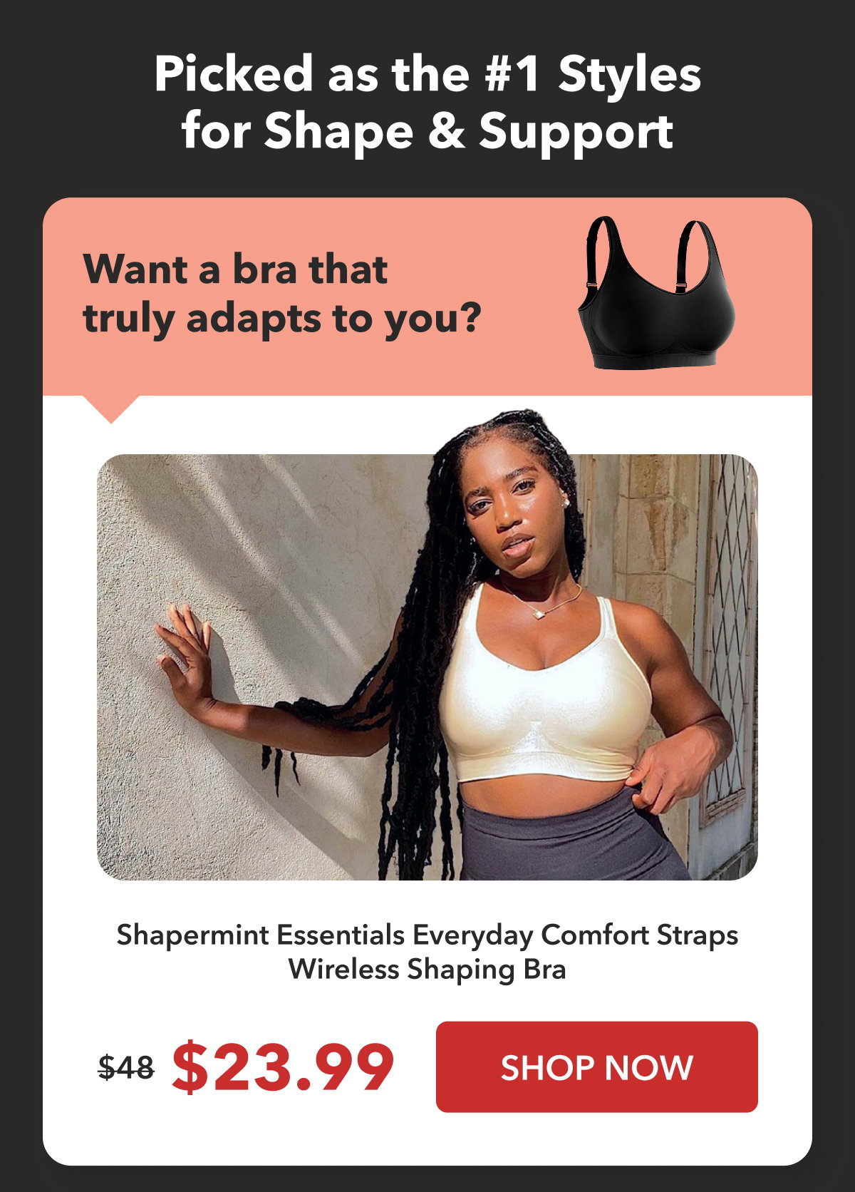 Shop Comfort Straps Bra