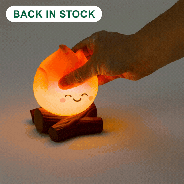 Little Smiles Everywhere Campfire Squishy Light