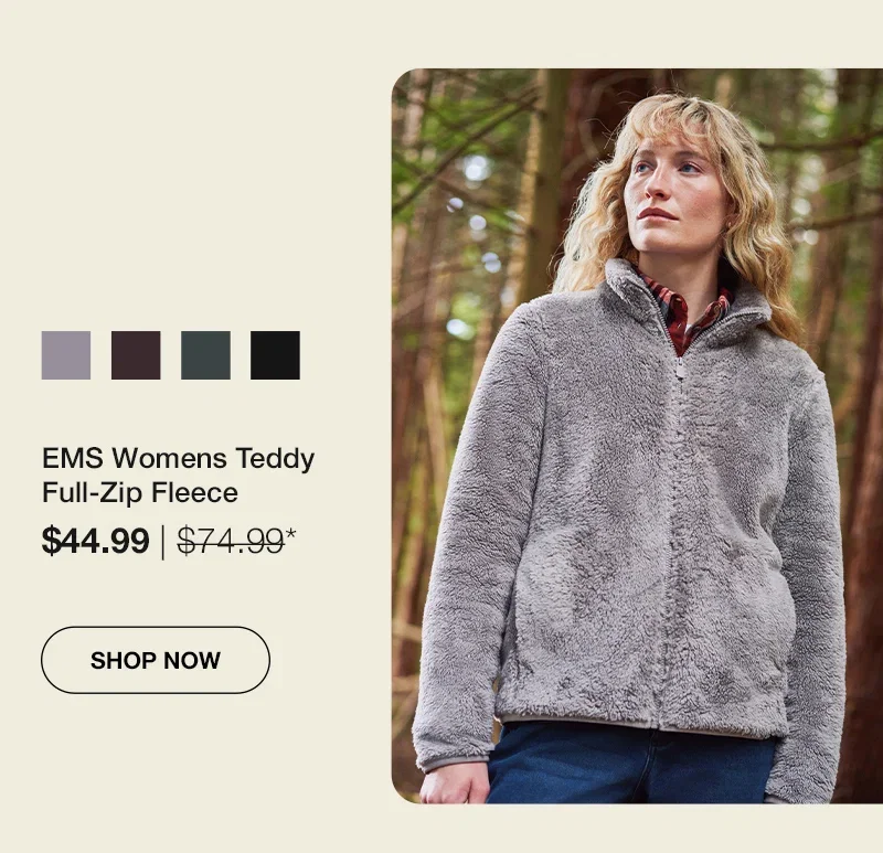 EMS Womens Teddy Full-Zip Fleece
