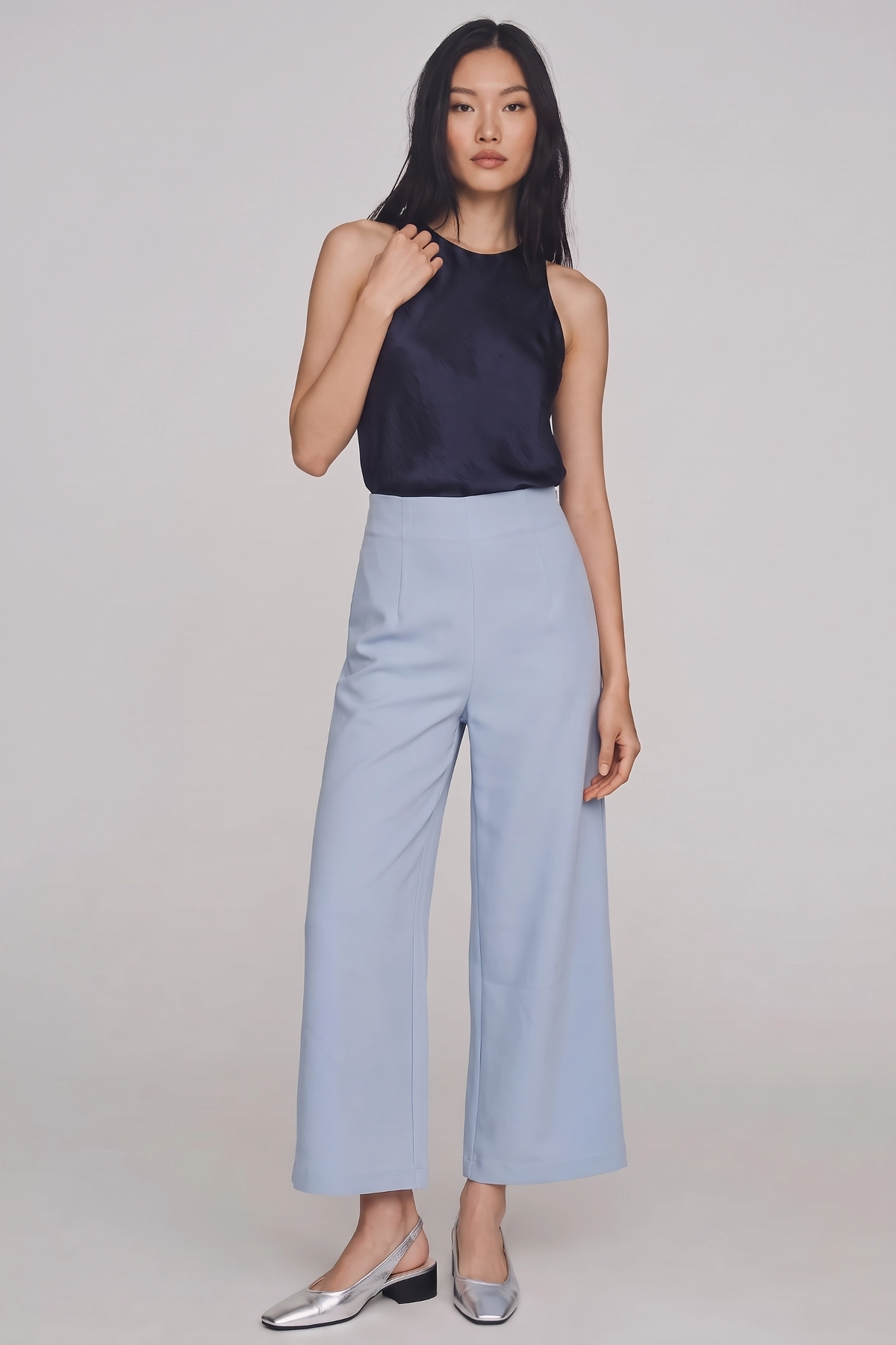 High-Waisted Wide Leg Pants