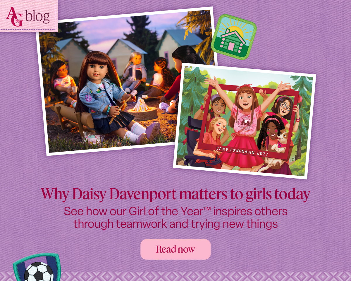 Why Daisy Davenport matters to girls today. See how our Girl of the Year™ inspires others through teamwork and trying new things. Read now