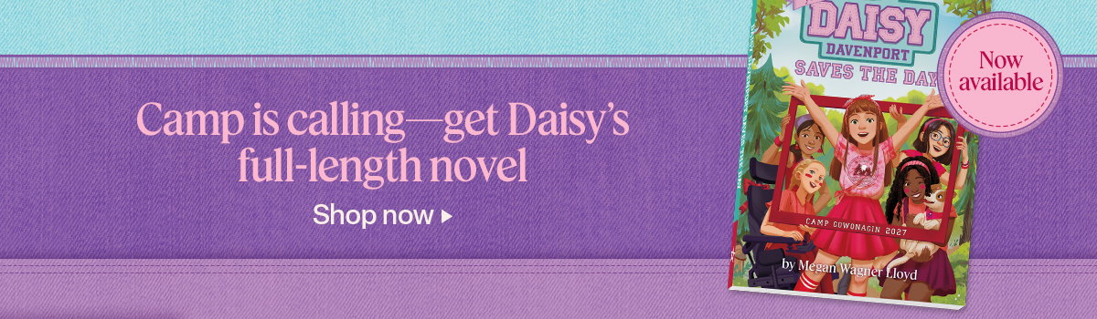 Camp is calling—get Daisy’s full-length novel. Shop now 