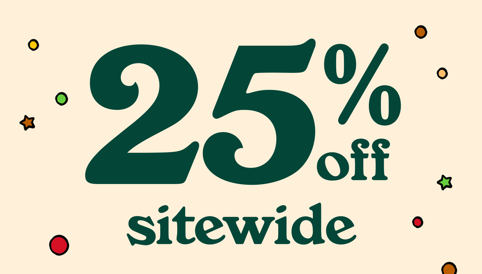 The leaves may be sticking around, but this deal isn't. Take 25% off sitewide before the Fall Sale comes to a close. Stock up on your favorites, try something new, and head into cozy season with a fully stocked fridge.
