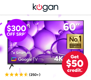 Kogan 60" LED 4K Smart AI Google TV Product Image