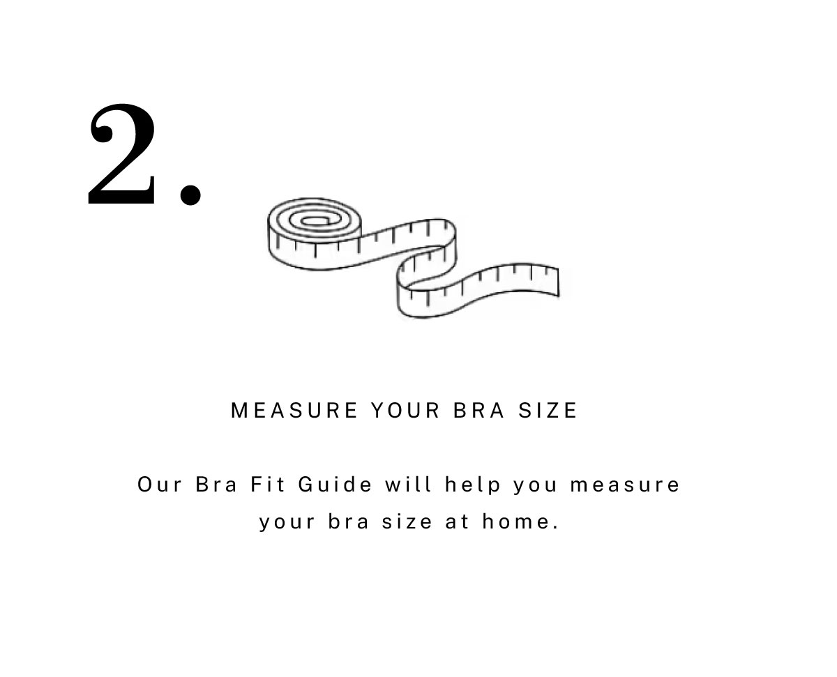 Measure your bra size