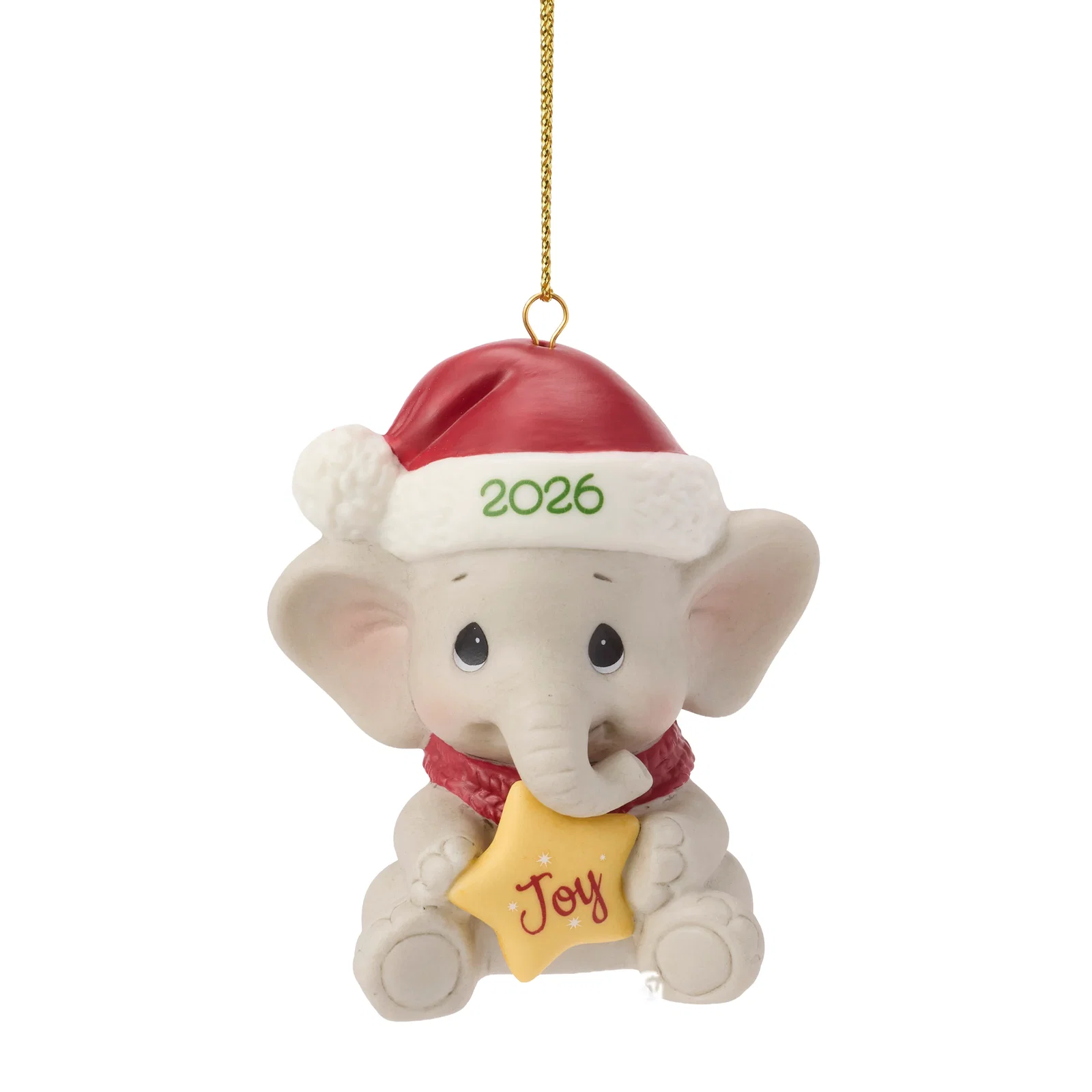 Image of Wishing You Tons Of Joy 2026 Dated Elephant Ornament