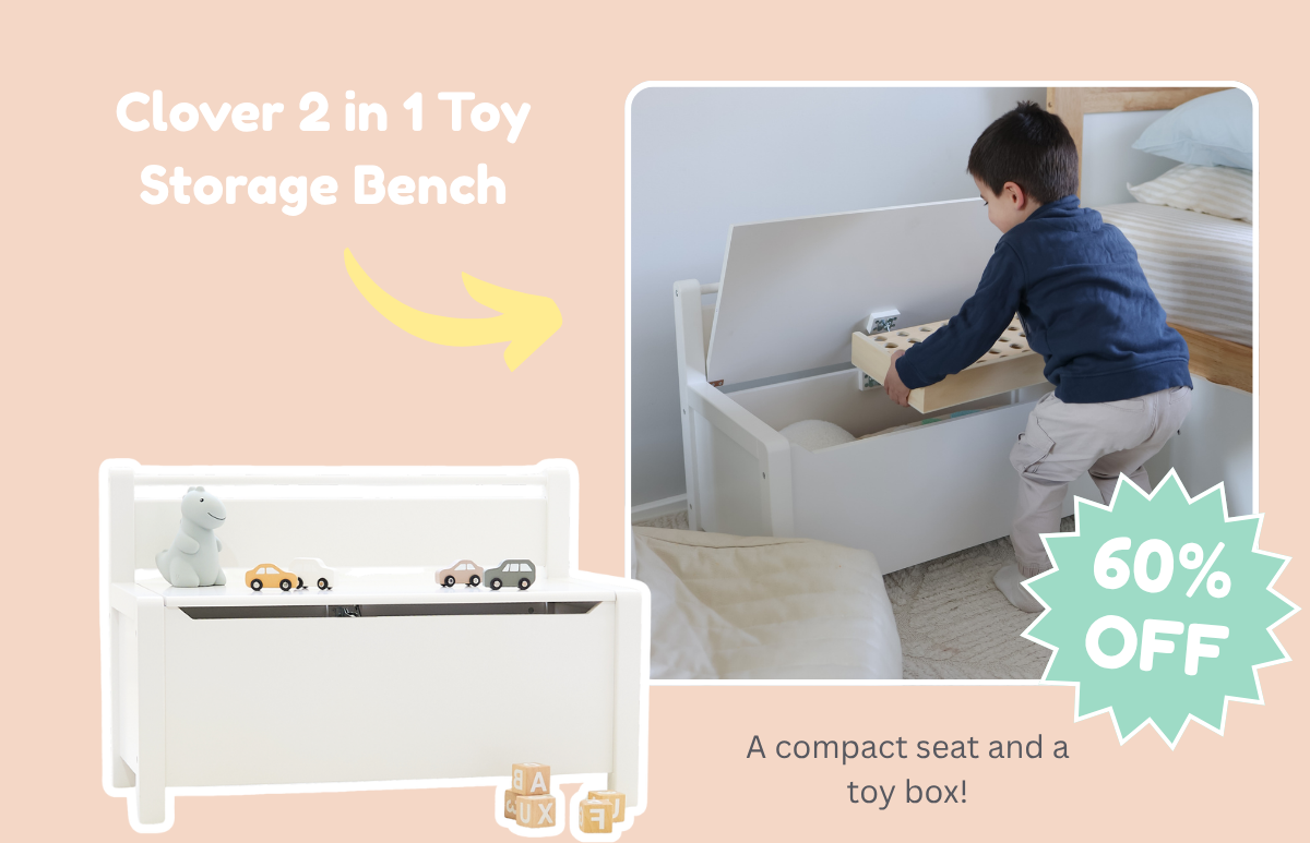 Clover Toy Bench
