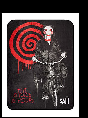 Saw The Choice is Yours Fleece Blanket
