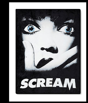 Scream Fleece Blanket
