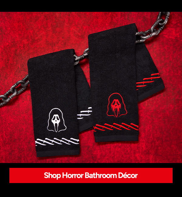 Shop Horror Bathroom Décor