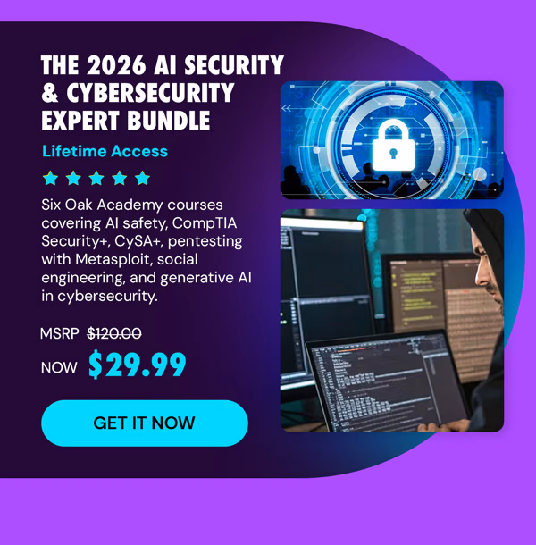 The 2026 AI Security & Cybersecurity Expert Bundle