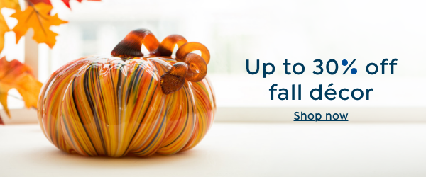 Up to 20% Off Fall Decor