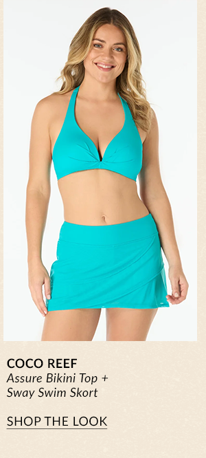 Shop Coco Reef Assure Bra Sized Push Up Wireless Bikini Top in Classic Solids