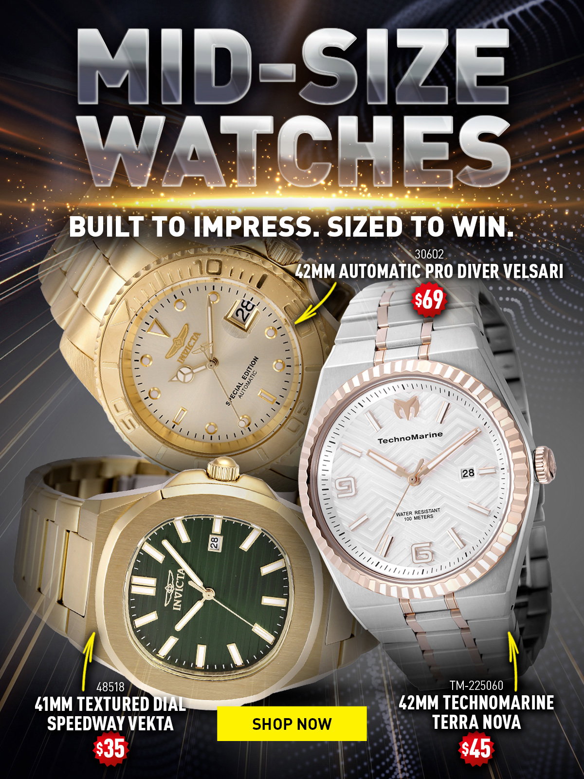 Midsize Watches