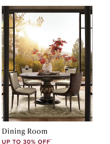 Shop up to 30% Off Dining Room