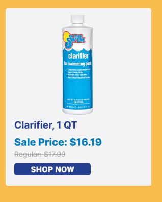 Clarifier,1 QT - $16.19 (Shop Now)