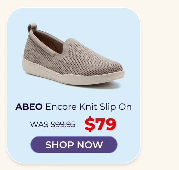 ABEO Encore Knit Slip On