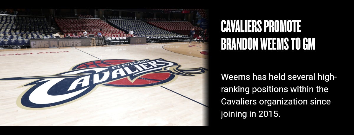 Cavaliers promote Brandon Weems to GM