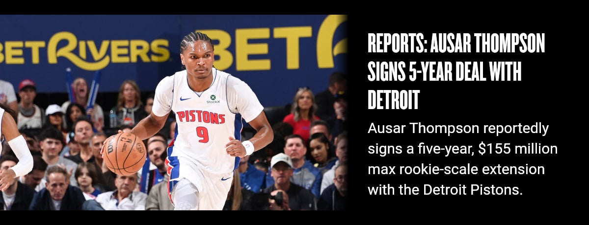 Reports: Ausar Thompson signs 5-year deal with Detroit