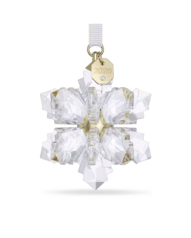 Annual Edition 3D Ornament 2026 with white ribbon