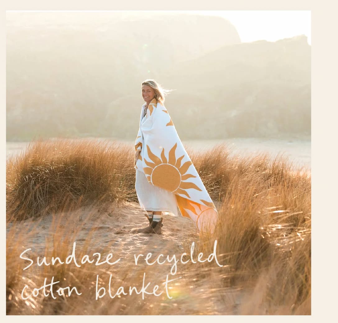 SUNDAZE RECYCLED COTTON BLANKET