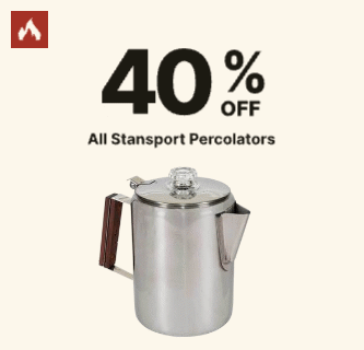 40% off All Stansport Percolators