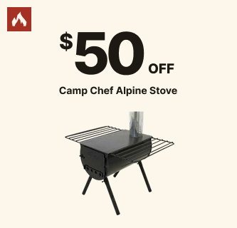 $50 Off Camp Chef Alpine Stove