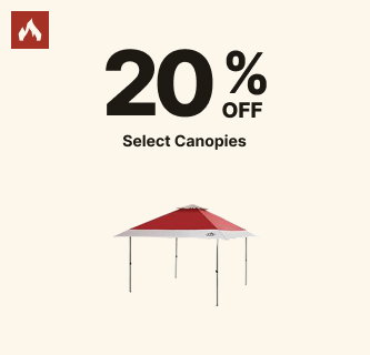 20% OFF Select Canopies