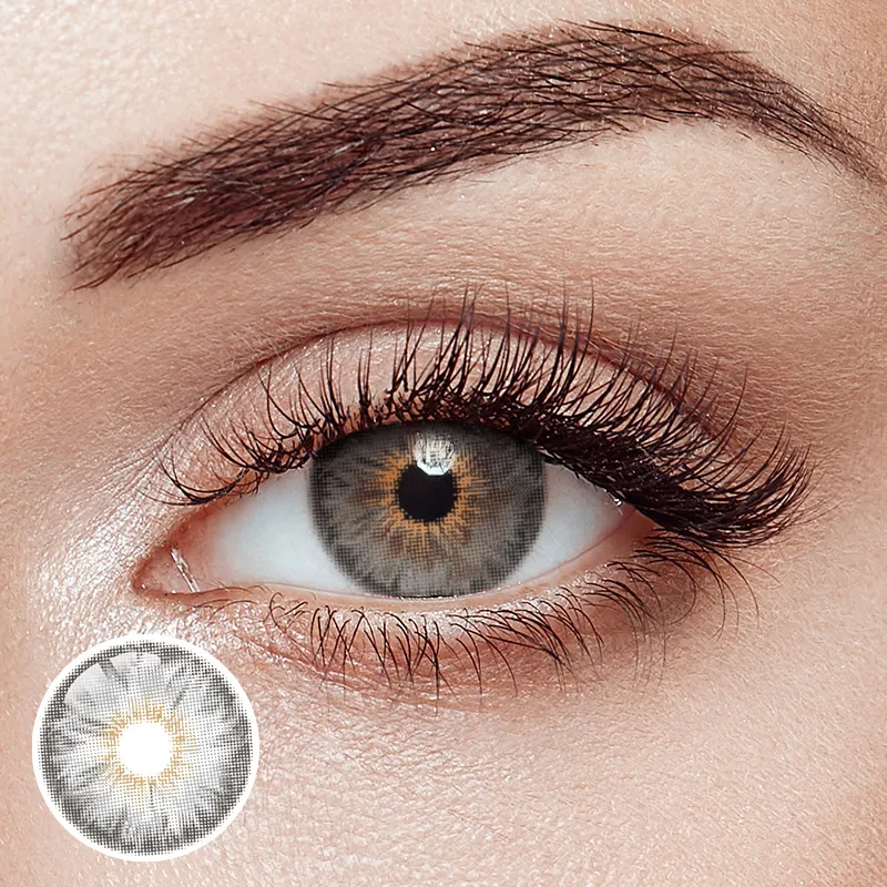 Siri Gray Prescription Yearly Contact Lenses