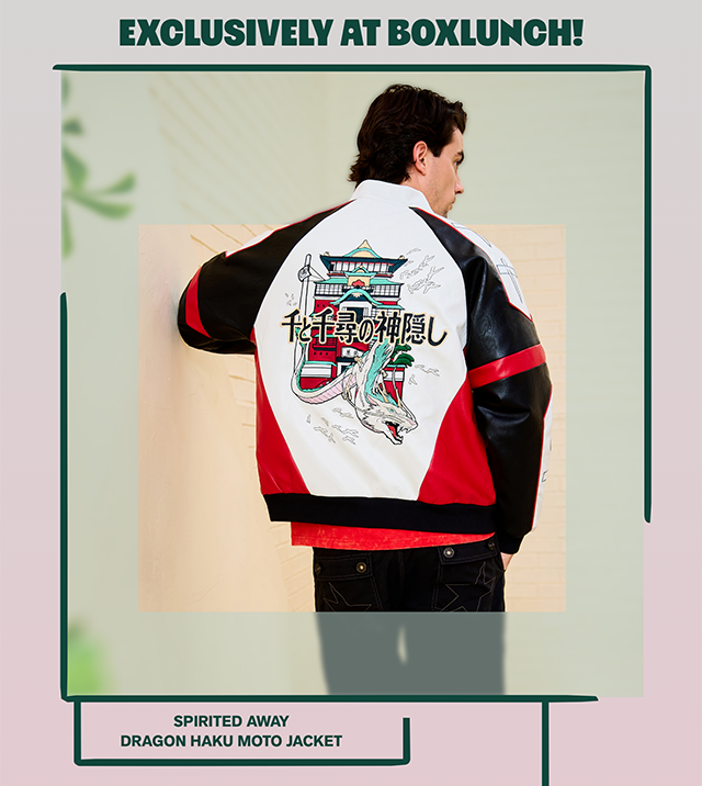 Exclusively at BoxLunch. Spirited Away Dragon Haku Moto Jacket