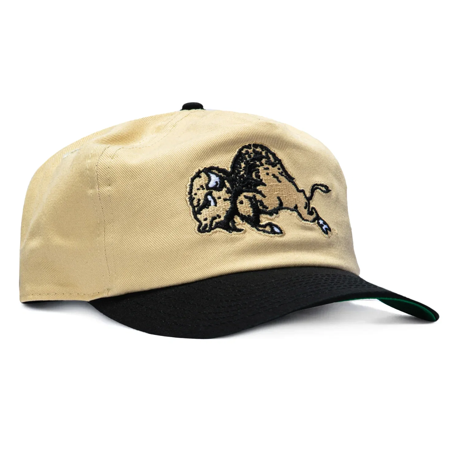 Image of New Era 19Twenty Colorado Buffaloes Vault Snapback Pre-Curved Hat - Tan, Black