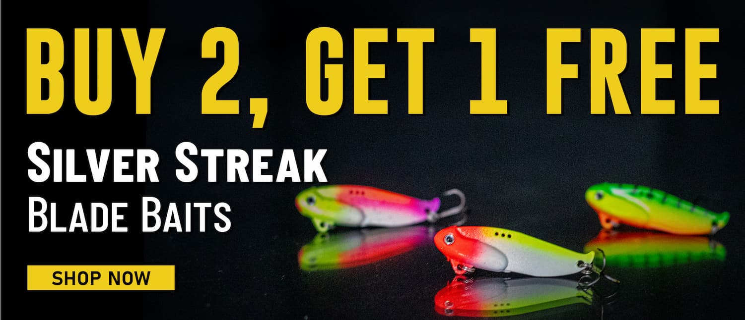Buy 2, Get 1 Free Silver Streak Blade Baits Shop Now