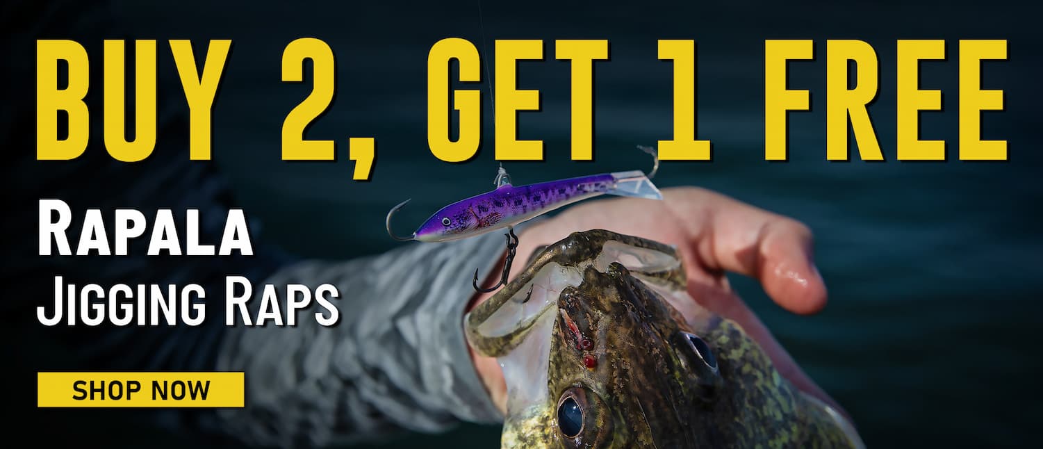 Buy 2, Get 1 Free  Rapala Jigging Raps Shop Now