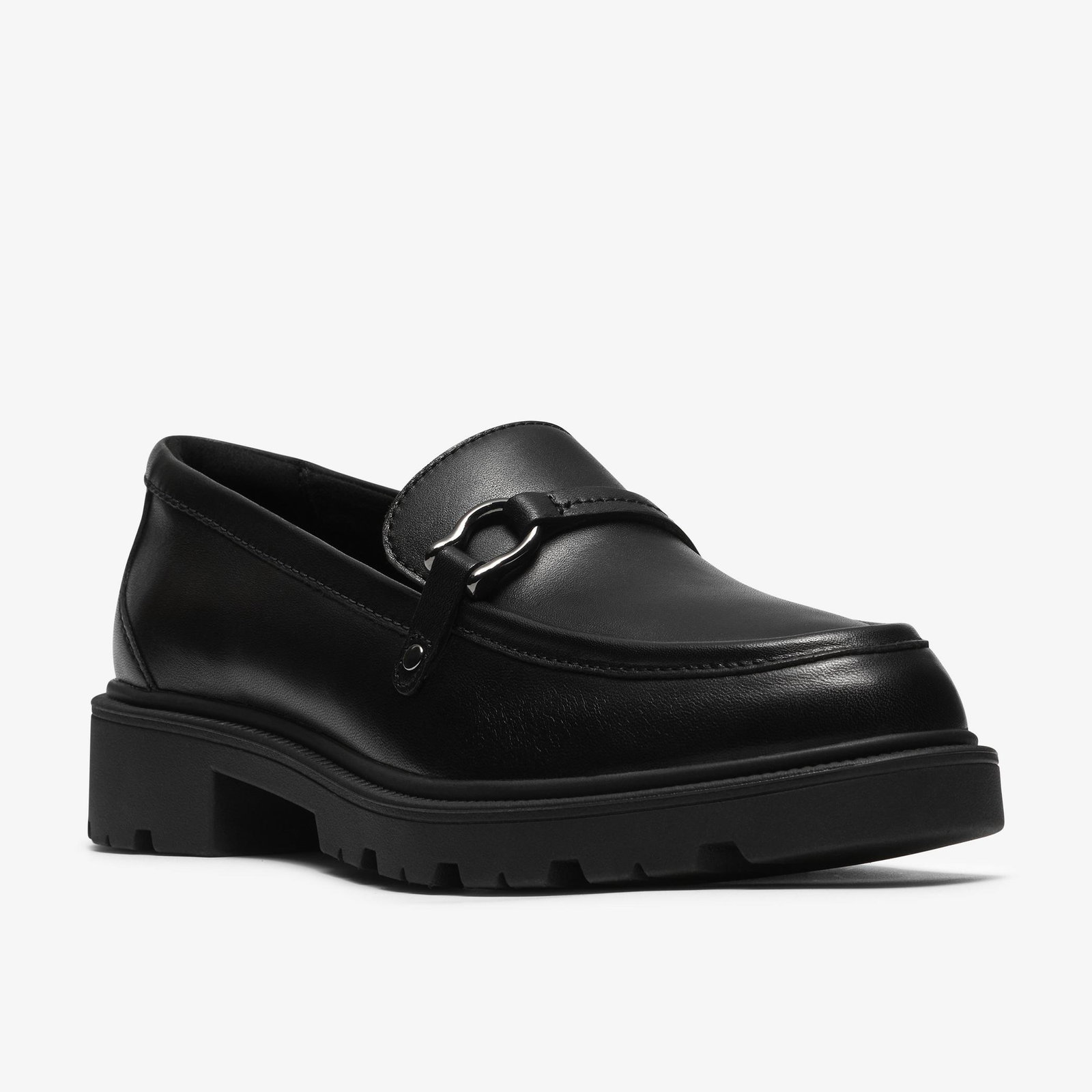 Shop Code Step Black Leather