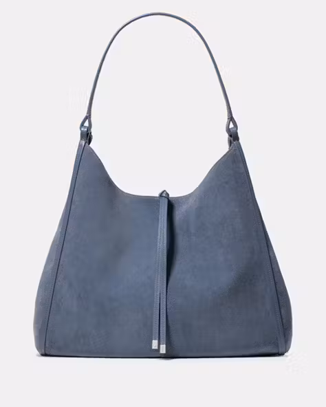 Reese Suede Large Shoulder Bag