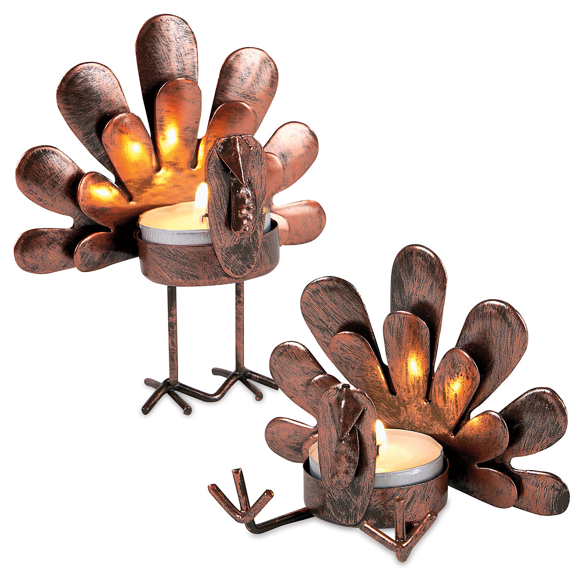 Image of Turkey Tealight Holders