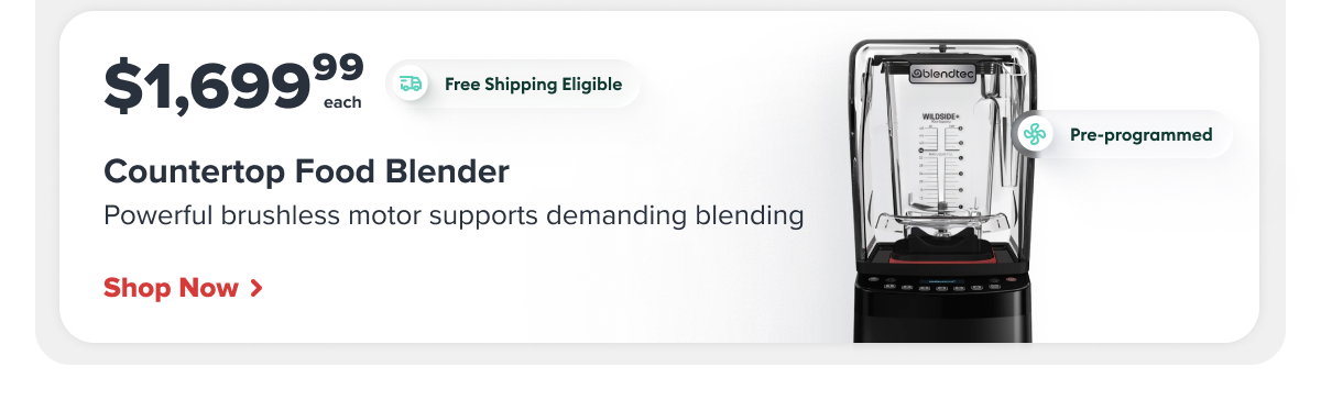 Blendtec Countertop All Purpose Blender w/ Tritan Container