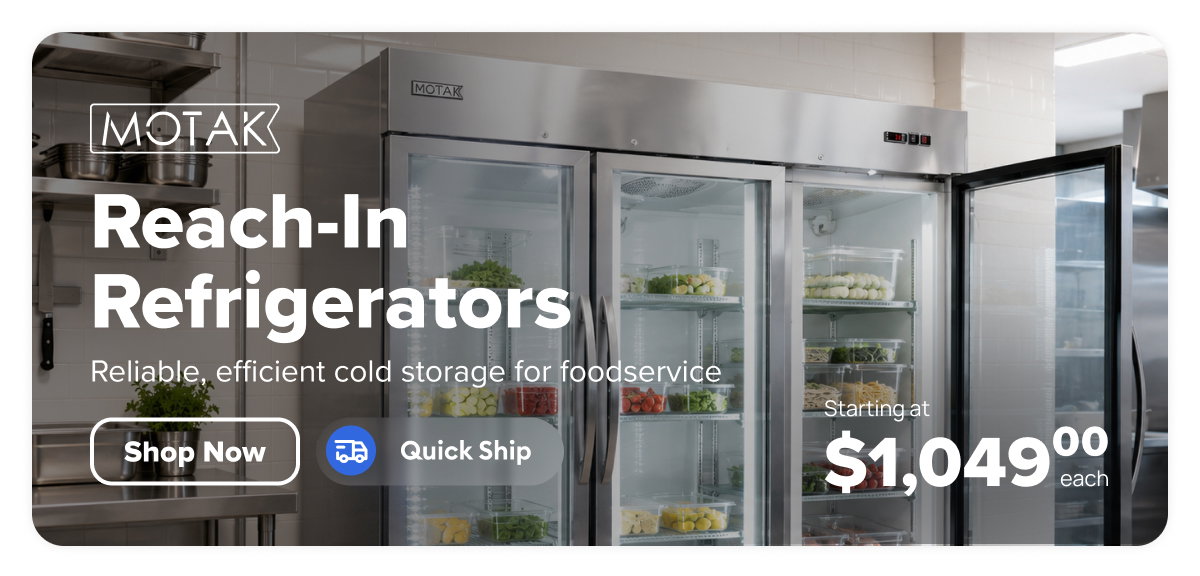 MoTak Reach-in Refrigerators