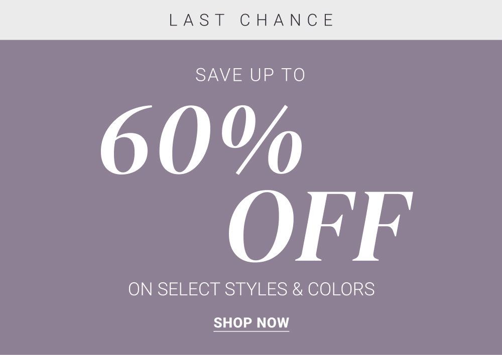 Save Up To 60% Off