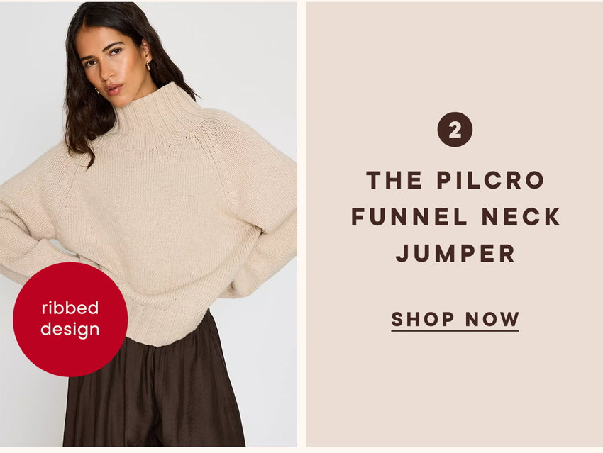 The pilcro funnel neck