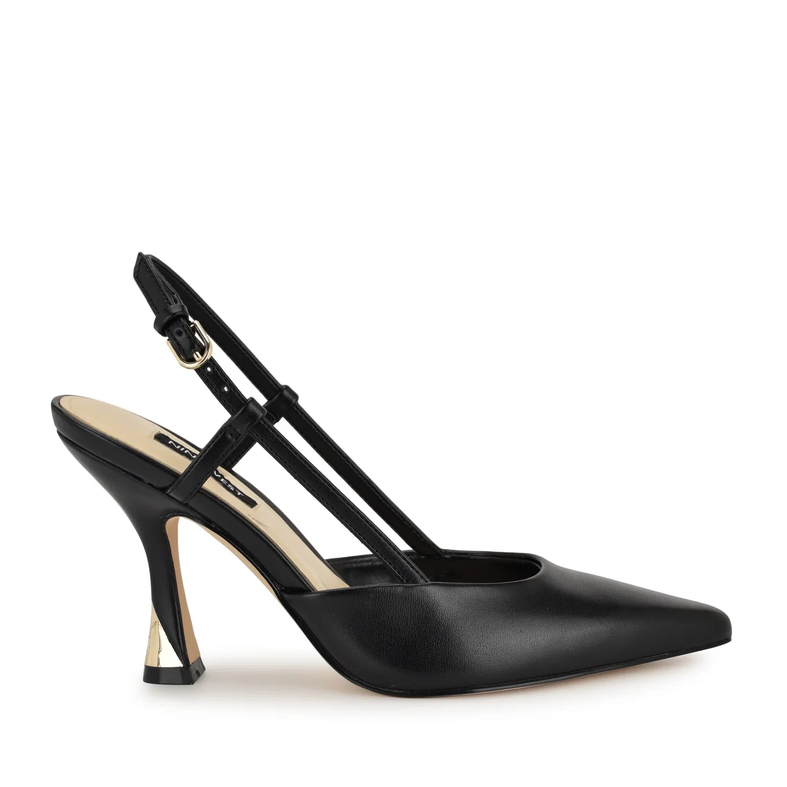 Image of Vassa Pointy Toe Slingbacks