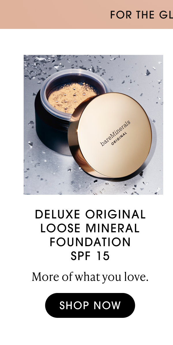 DELUXE ORIGINAL LOOSE MINERAL FOUNDATION SPF 15