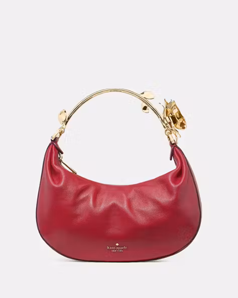 Selene Metal Floral Handle Bag