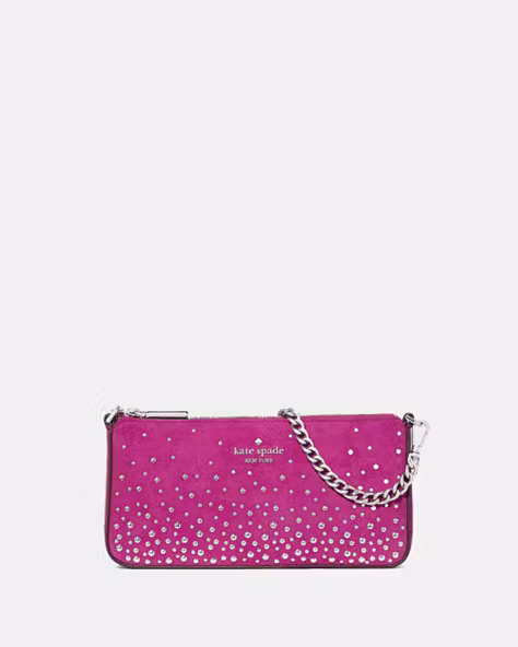 Gemini Studded Suede Mini Bag