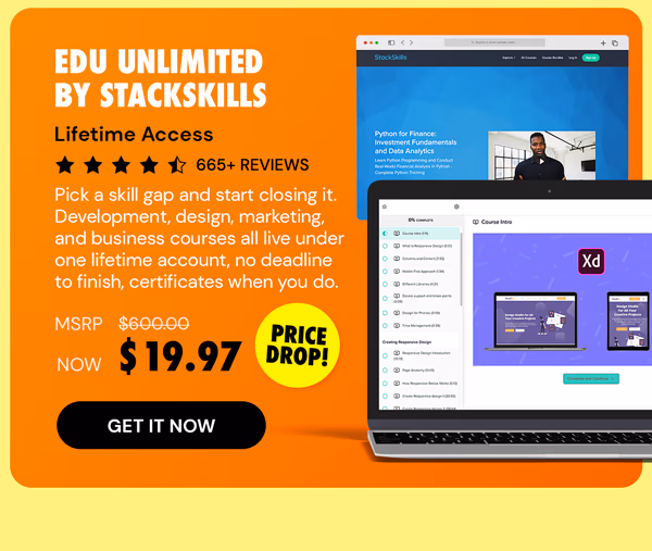 EDU Unlimited by StackSkills: Lifetime Access